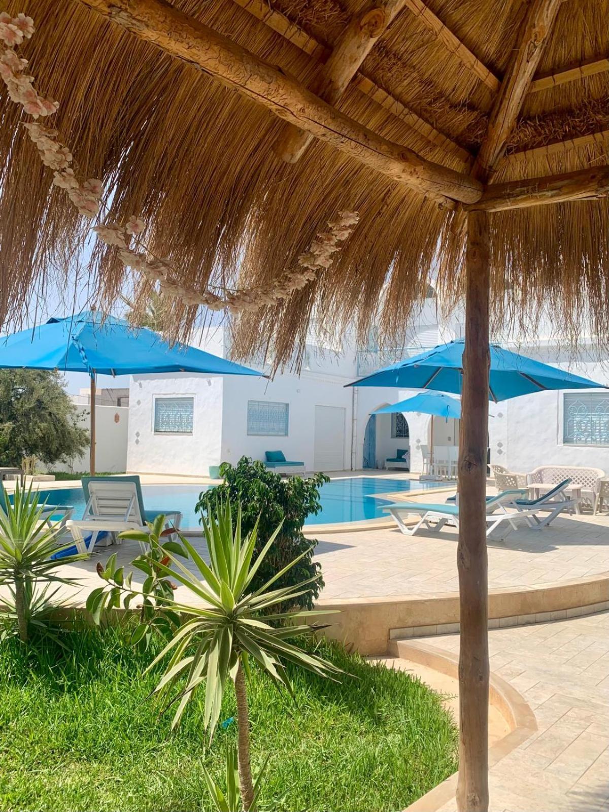 Villa La Palmeraie D'Arkou, Grande Piscine Ngoại thất bức ảnh