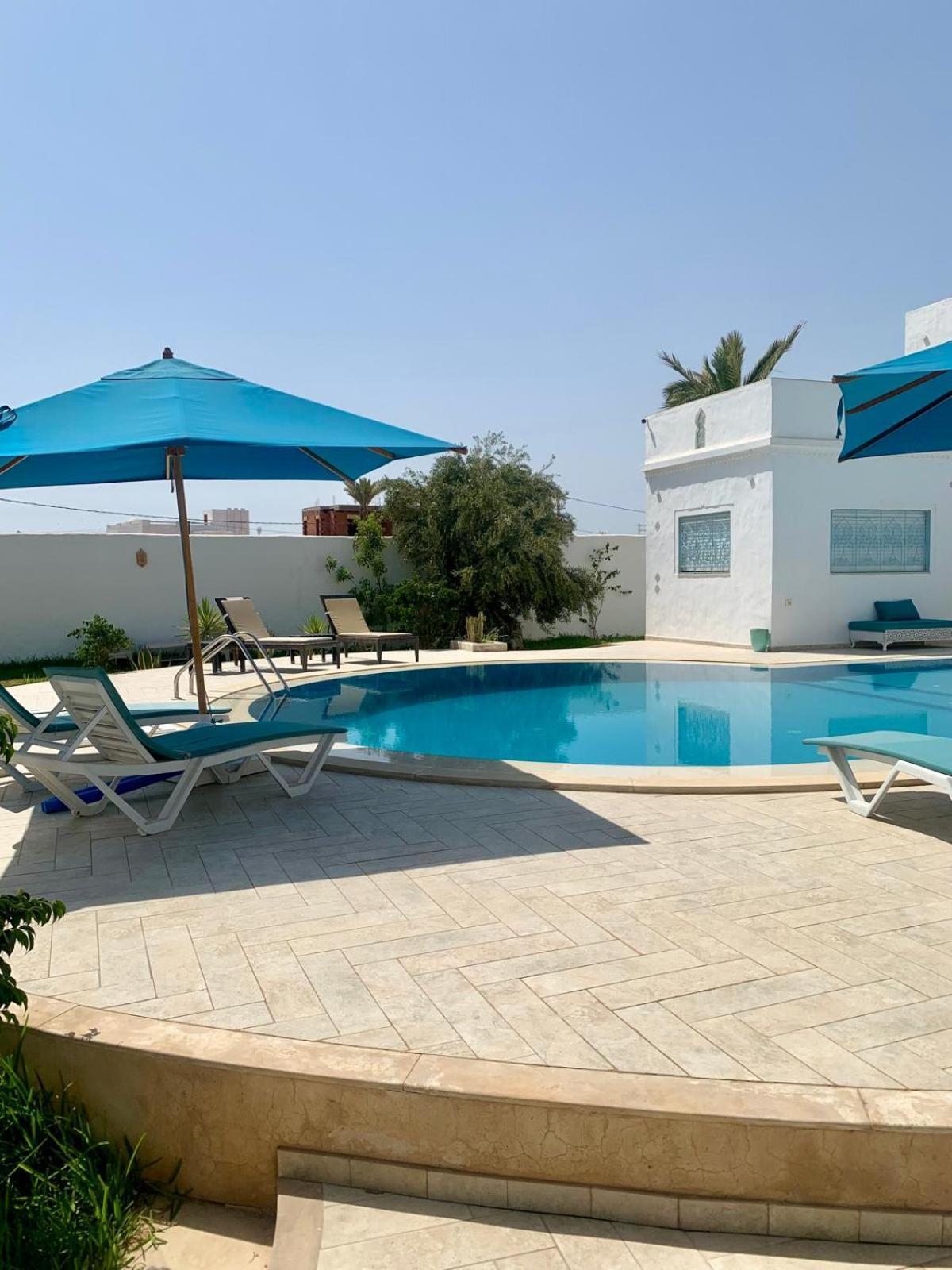 Villa La Palmeraie D'Arkou, Grande Piscine Ngoại thất bức ảnh