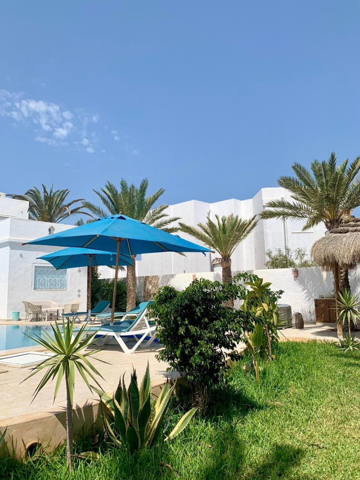 Villa La Palmeraie D'Arkou, Grande Piscine Ngoại thất bức ảnh