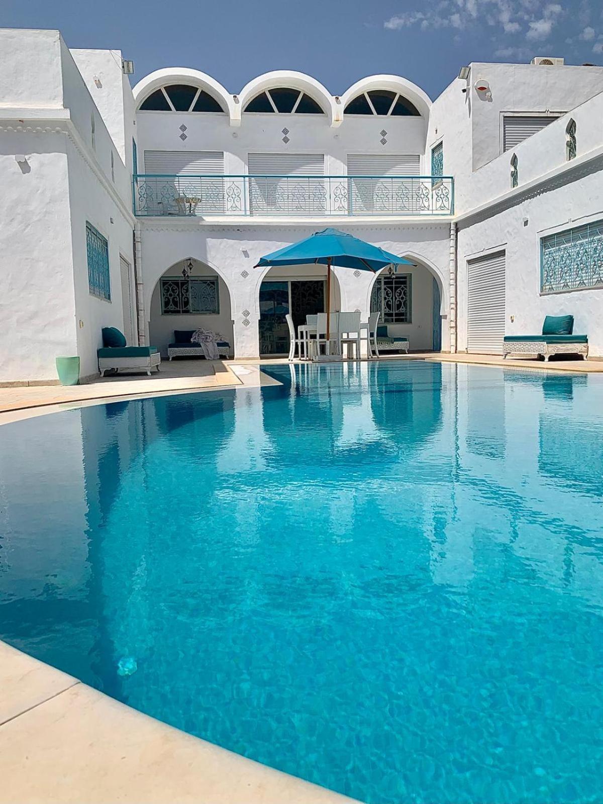 Villa La Palmeraie D'Arkou, Grande Piscine Ngoại thất bức ảnh